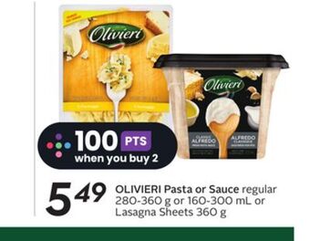 Sobeys Pasta or sauce offer