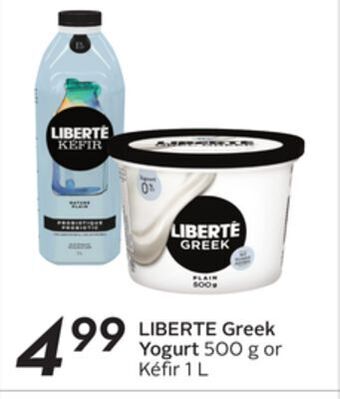 Sobeys Liberte greek yogurt offer