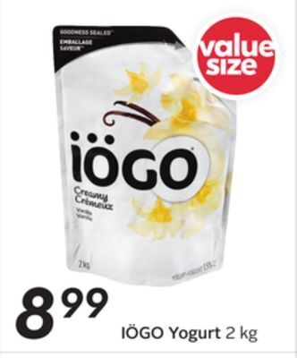 Sobeys Yogurt offer