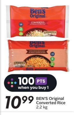 Sobeys Original converted rice offer