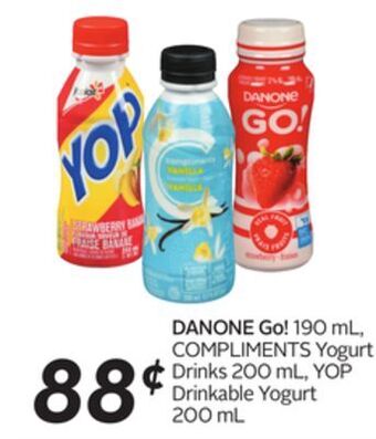 Sobeys Danone go! offer