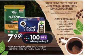 Sobeys Ground coffee offer