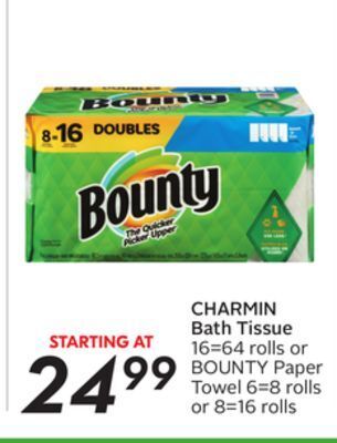 Sobeys Charmin bath tissue offer