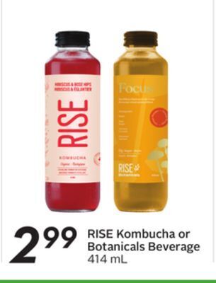 Sobeys Kombucha or botanicals beverage offer