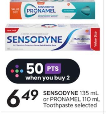 Sobeys Sensodyne offer