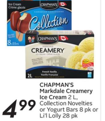 Sobeys Markdale creamery ice cream offer