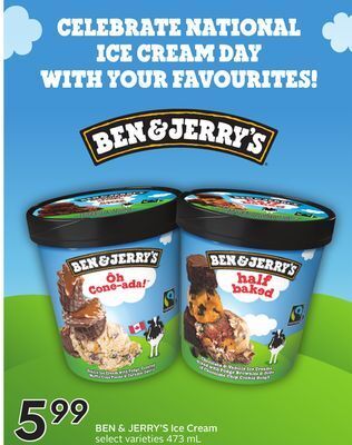 Sobeys Ice cream offer