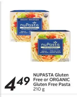Sobeys Gluten free or organic gluten free pasta offer