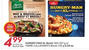Sobeys Hungry-man xl bowls offer