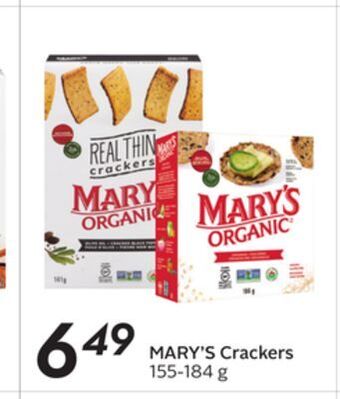 Sobeys Crackers offer