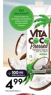 Sobeys Coco water offer