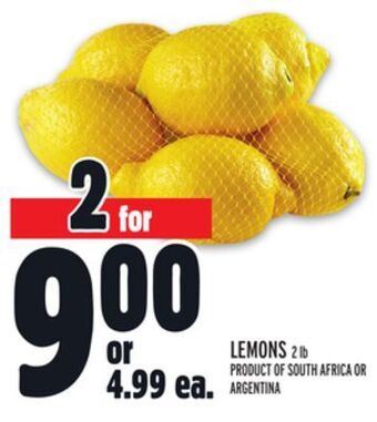 Metro Lemons offer