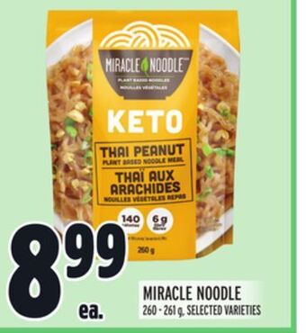 Metro Miracle noodle offer