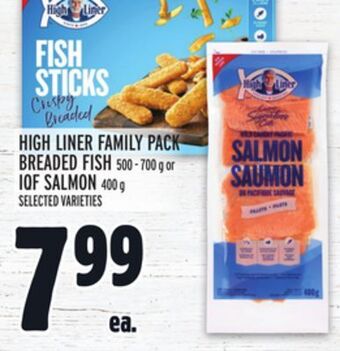 Metro High liner family pack breaded fish offer