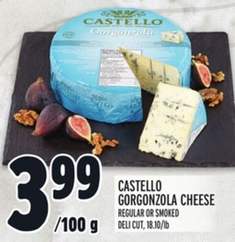 Metro Castello gorgonzola cheese offer