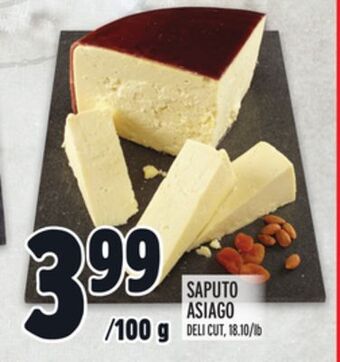 Metro Saputo asiago offer