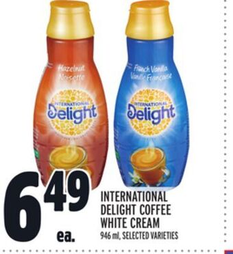 Metro International delight coffee white cream offer