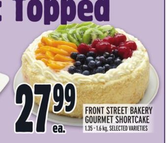 Metro Front street bakery gourmet shortcake offer