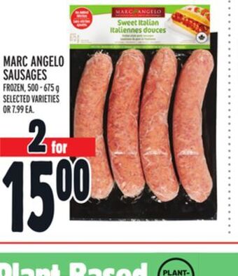 Metro Marc angelo sausages offer