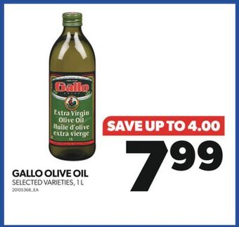 Real Canadian Superstore Gallo olive oil, 1 l offer