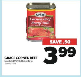Real Canadian Superstore Grace corned beef, 340 g offer