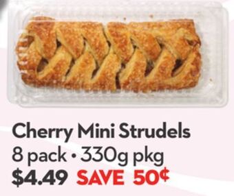 Longo's Cherry mini strudels offer