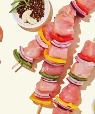Longo's Longo's chicken kabobs or souvlakis offer