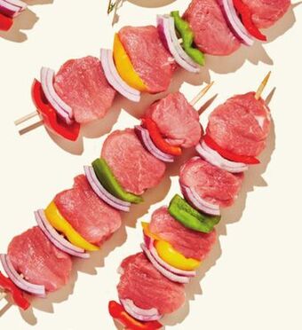 Longo's Longo's pork kabobs or souvlakis. offer