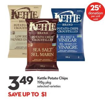 Longo's Kettle potato chips offer