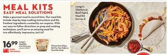 Longo's Longo's meal kits offer