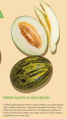 Longo's Fresh santa claus melon offer