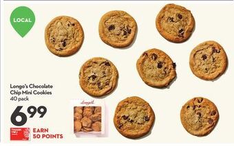 Longo's Longo's chocolate chip mini cookies offer