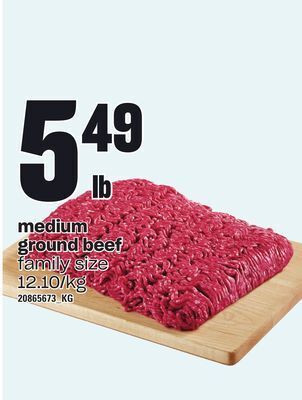 Independent Grocer Medium ground beef offer