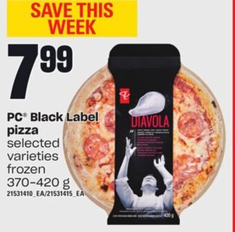 Independent Grocer Pc® black label pizza, 370-420 g offer