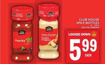 Food Basics Club house spice bottles offer