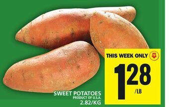 Food Basics Sweet potatoes offer