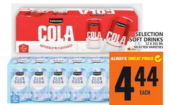 Food Basics Selection soft drinks offer