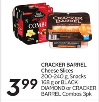 Sobeys Cracker barrel cheese slices offer