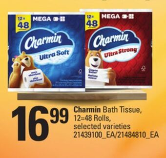 Loblaws Charmin bath tissue, 12=48 rolls offer
