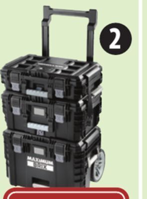 Canadian Tire Maximum 23 brix modular tool box storage system offer