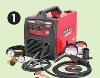 Canadian Tire Lincoln electric mig-pak 180 wire-feed welder offer