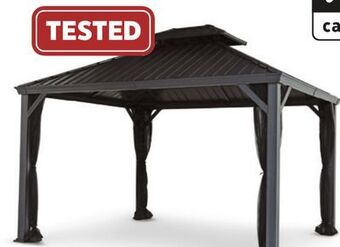 Canadian Tire Canvas skyline hard-top gazebo with bug net offer
