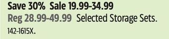 Canadian Tire Glasslock selected storage sets offer