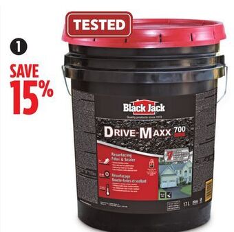 Canadian Tire Black jack driveway filler and sealer offer