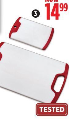 Canadian Tire Master chef poly cutting boards, 2-pk offer