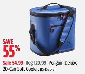 Canadian Tire Penguin deluxe 20-can soft cooler offer