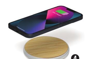 Canadian Tire Bluehive bamboo fast wireless charging pad offer
