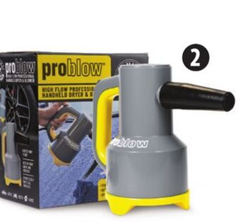 Canadian Tire Problow dryer and blower offer