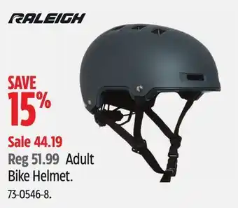 Canadian Tire Raleigh adult bike helmet offer