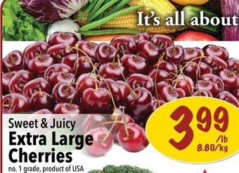 Farm Boy Sweet & juicy extra large cherries offer